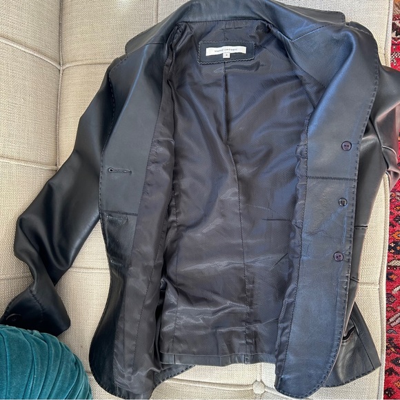 SOLD•Marc Jacobs Leather Jacket, Vintage - Picture 6 of 11